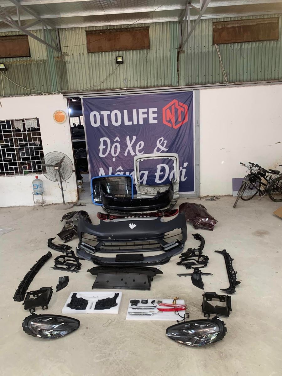 Full bộ nâng cấp Porsche 2007 up to 2022